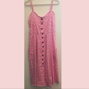 Light Pink Dress With Pockets Lightweight Summer
